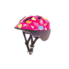 Raleigh Rascal Hearts Kids Bike Helmet - Pink - XX Small (44-50cm) - B06Y16495K